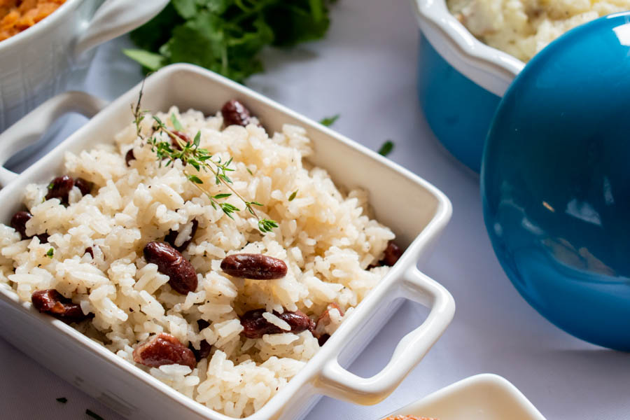 Caribbean Style Rice and Peas Recipe