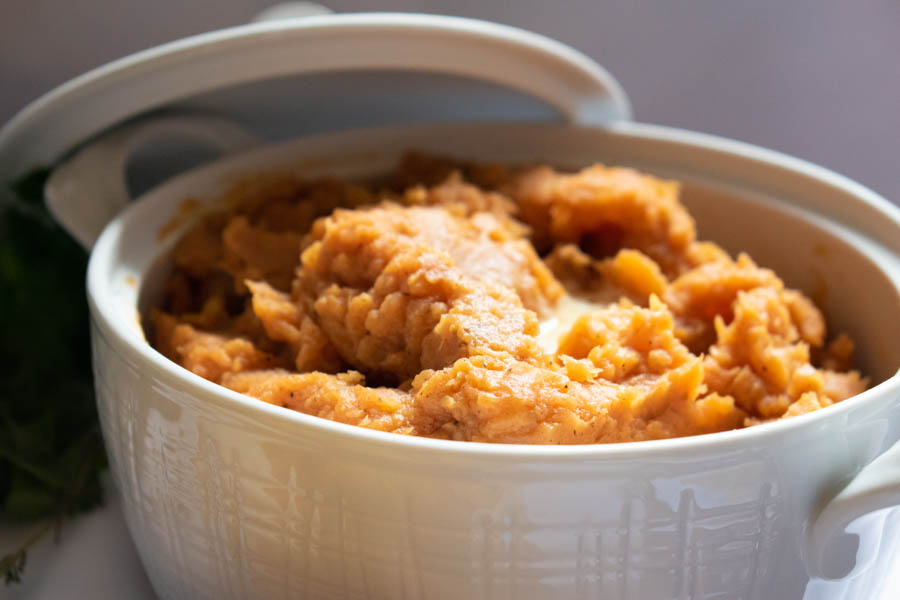 Sweet potato mash