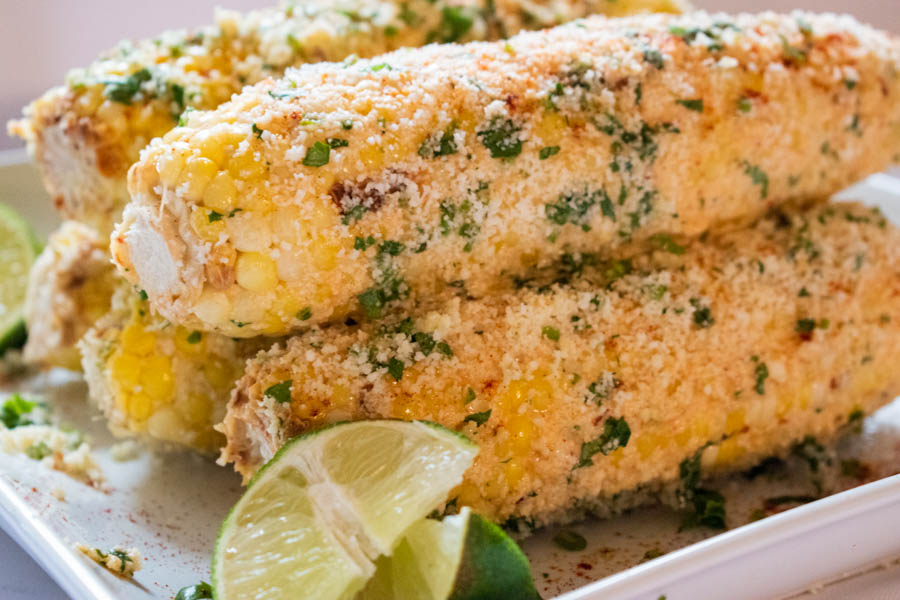 Elotes - Mexican Style Street Corn - Food for Foodies